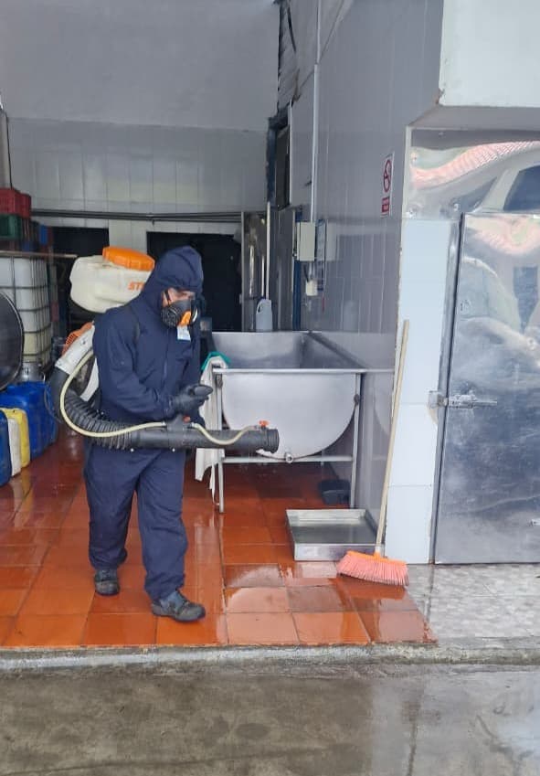 Sanitización industrias