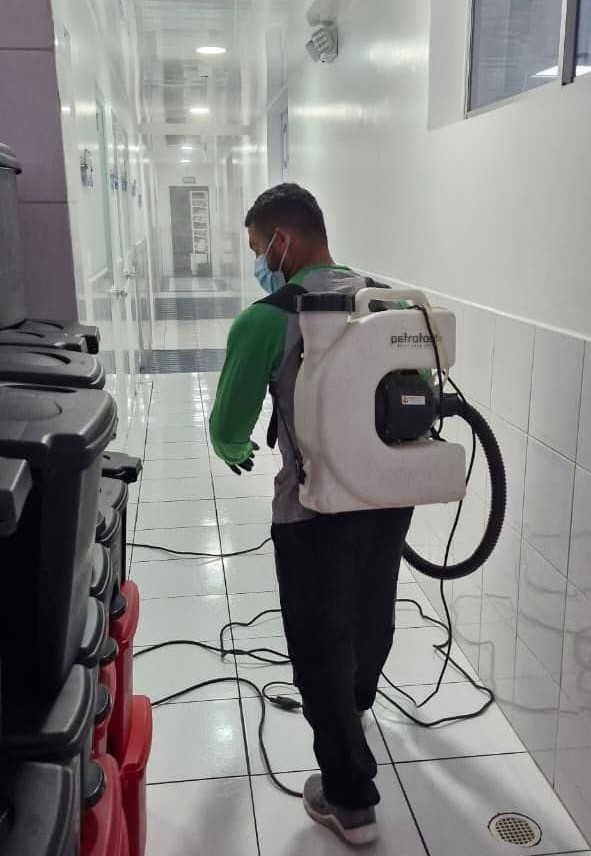 Sanitización hospitales